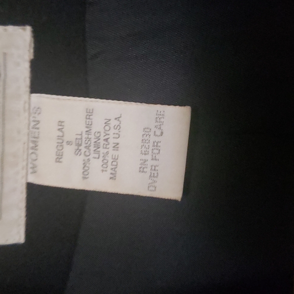 Cashmere Blazer Jacket Size 8 - Picture 3 of 10